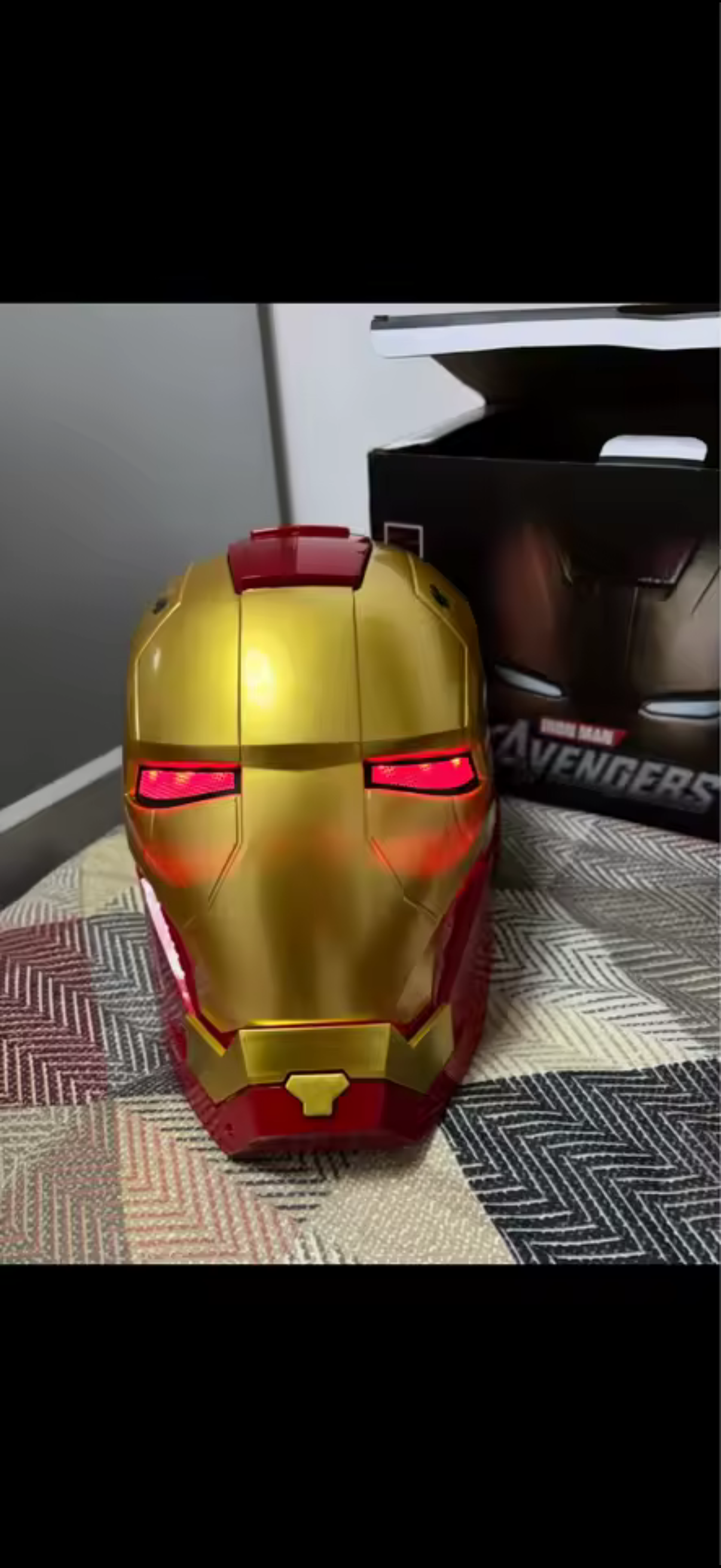 Maschera Spider Man Comandabile