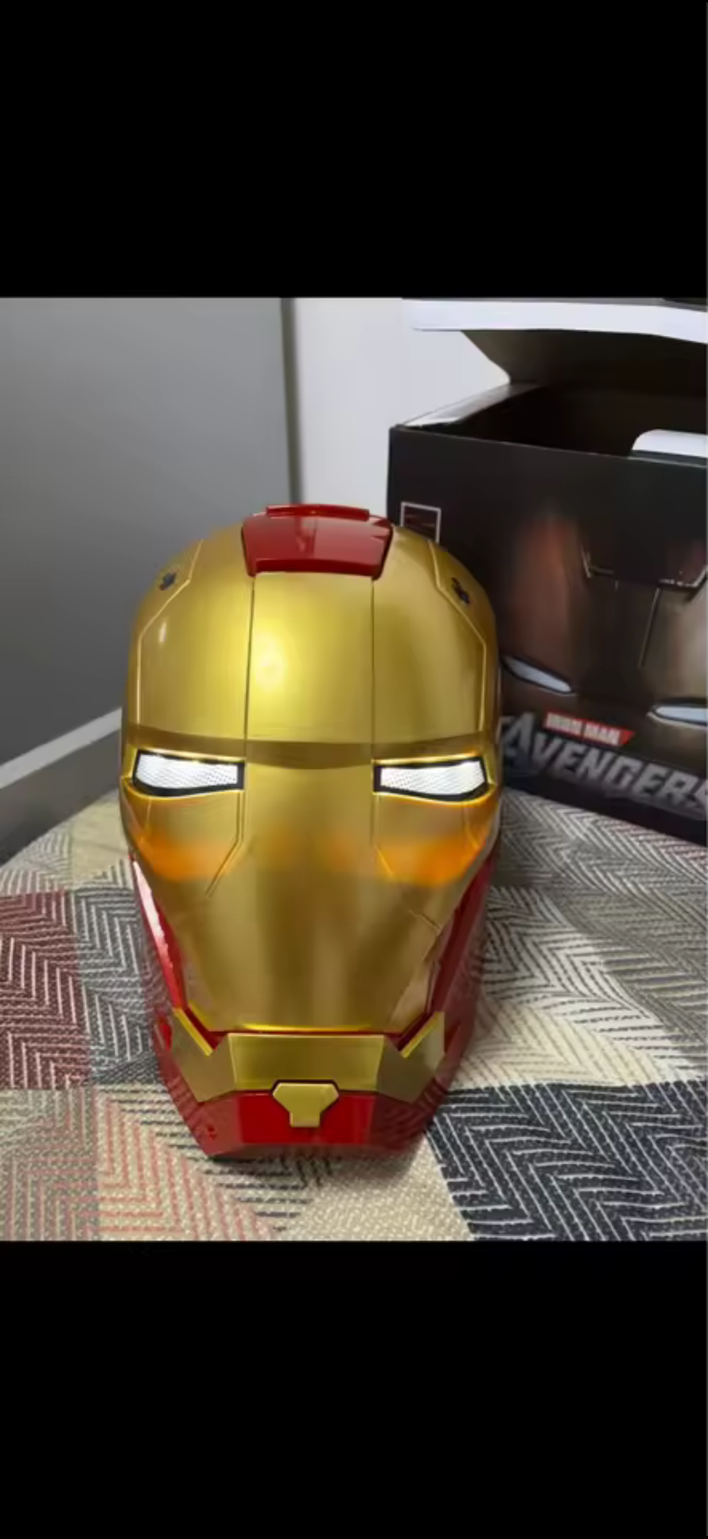 Maschera Spider Man Comandabile